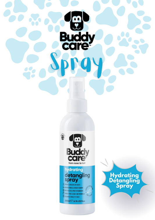 🐾💧 Buddycare Hydrating &amp; Detangling Dog Spray | 250 ml | Paw Choices