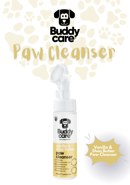 🐾🧼 Buddycare Vanilla & Shea Butter Paw Cleanser | 250 ml | Paw Choices