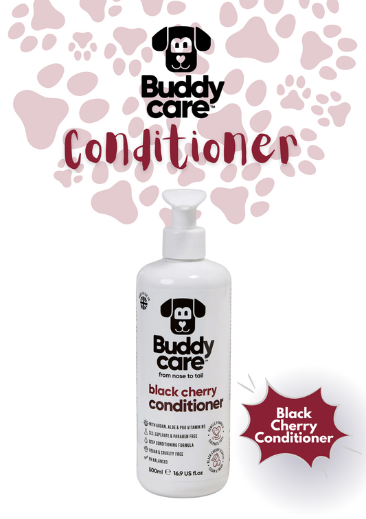 🍒 Buddycare Black Cherry Dog Conditioner | 500 ml | Paw Choices
