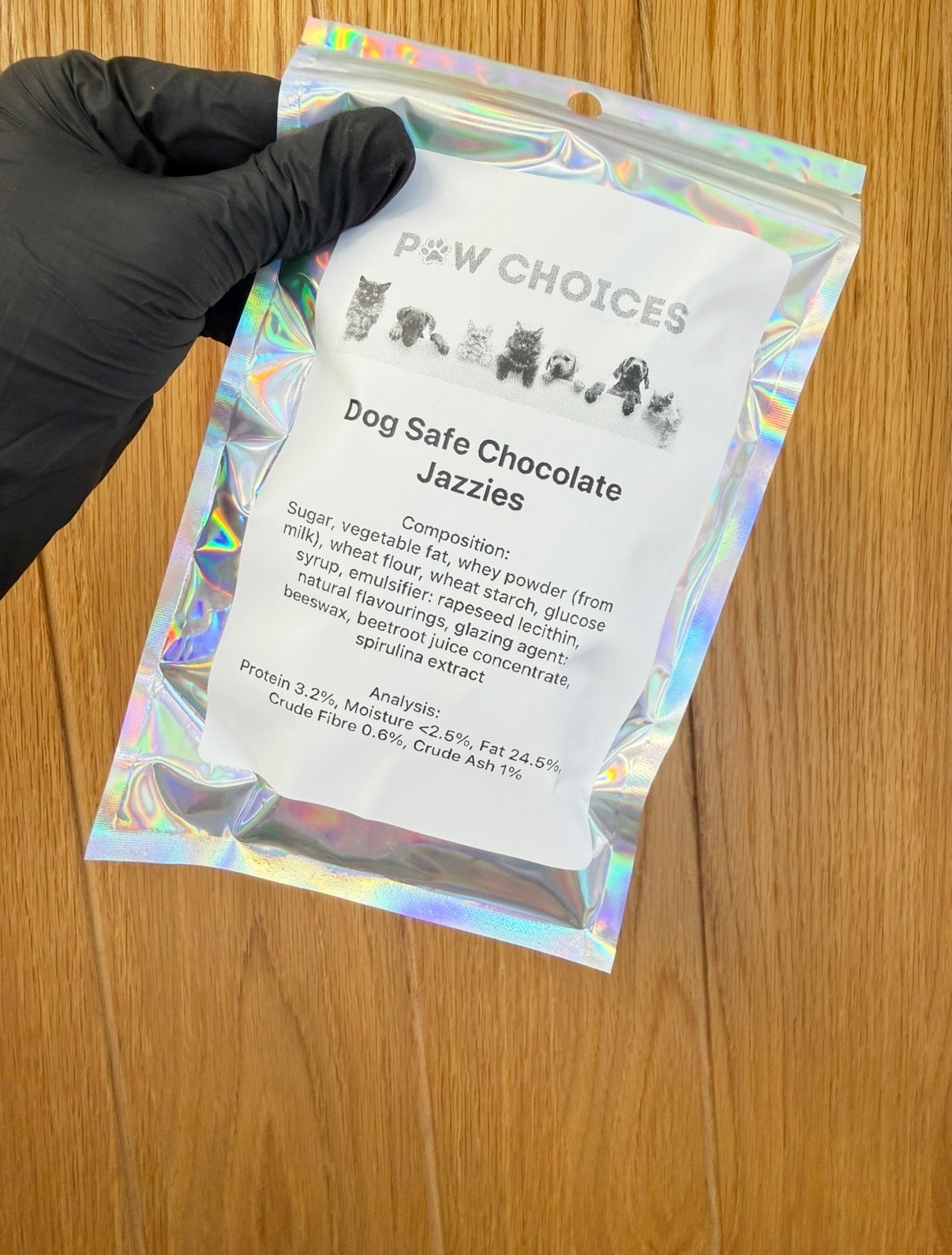 Dog Safe Chocolate Jazzies (150g)