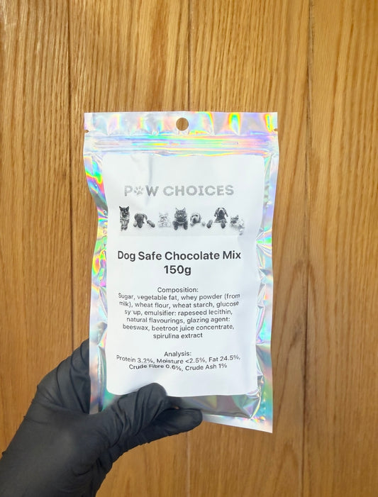 Dog Safe Chocolate (150g) – Milk Chocolate Jazzies & Mice Mix