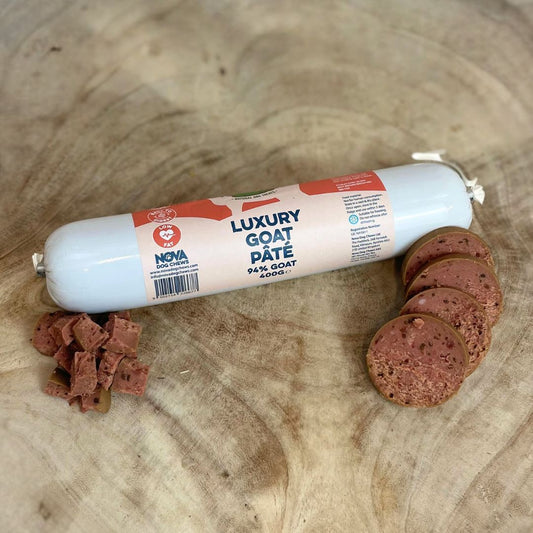 Luxury Goat Pâté 400g – For Dogs & Cats