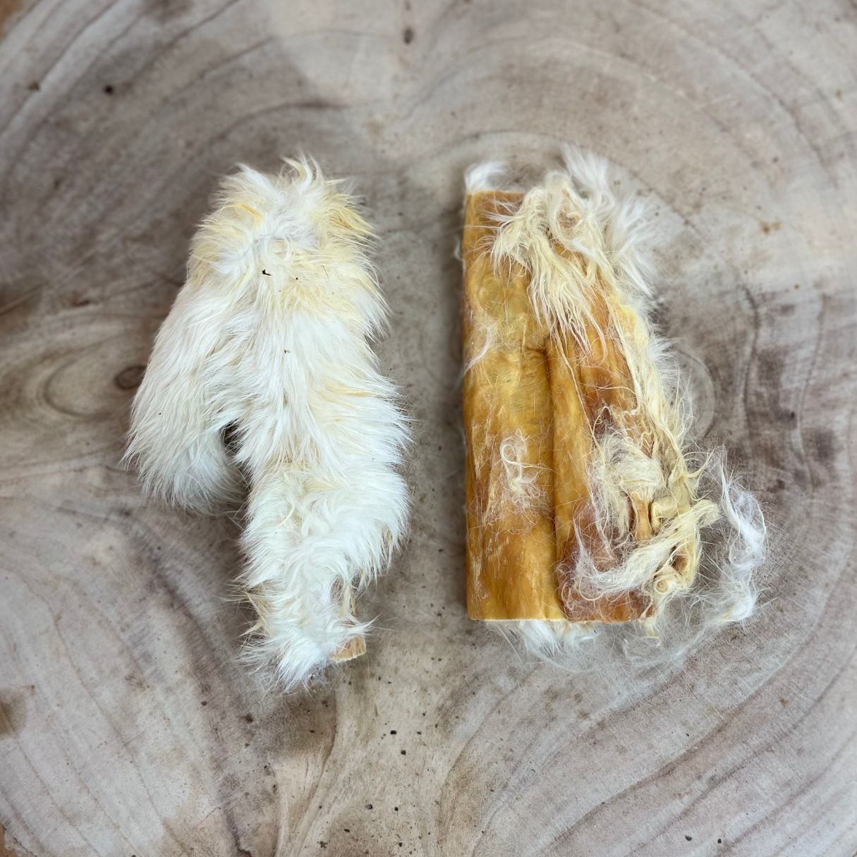 Hairy Rabbit Skin – Natural, Chewy & Digestive-Supporting