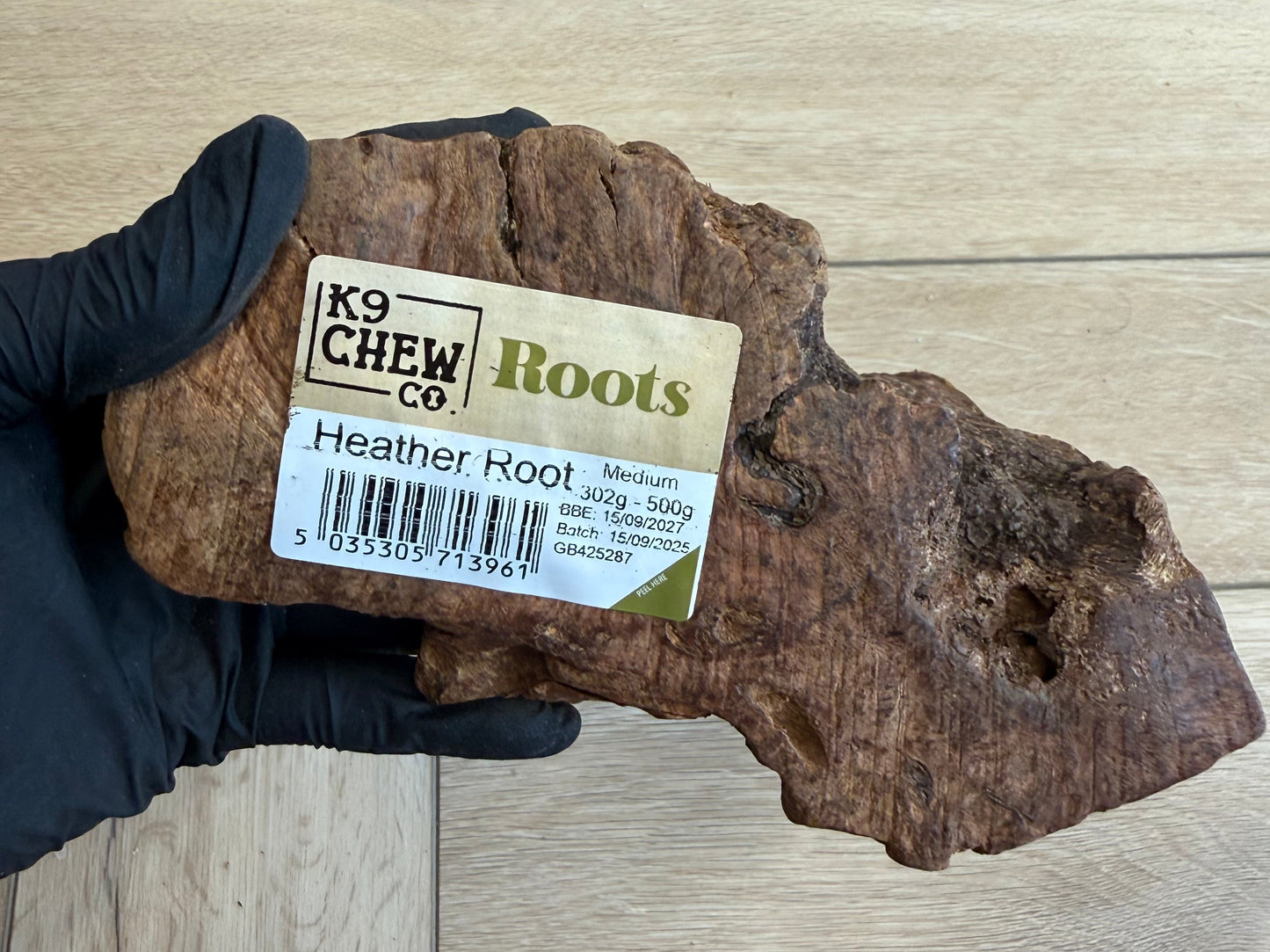 Medium Heather Root - A Non Splintering, Hardy Chew For Medium Sized Doggos