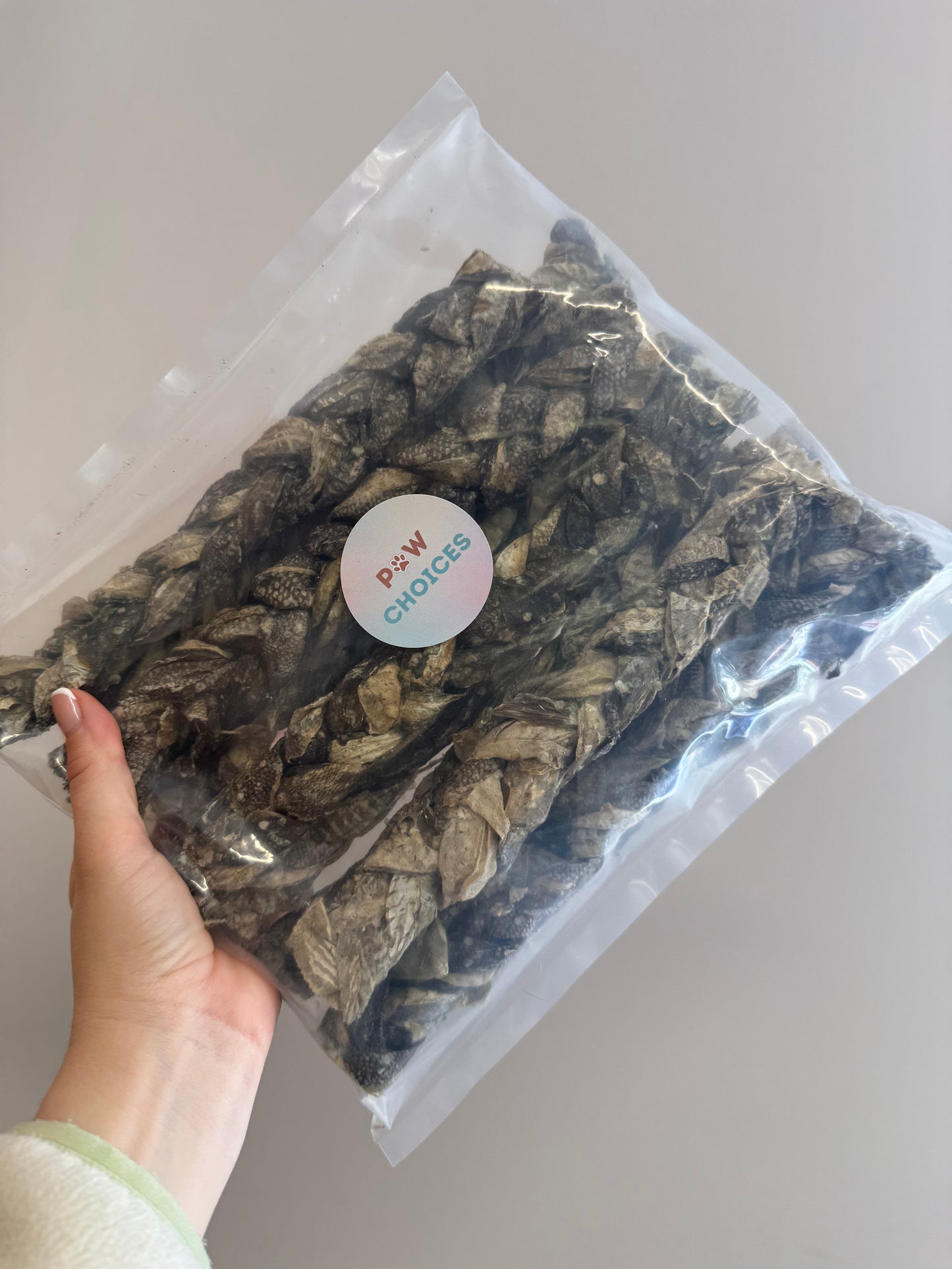 Long Fish Skin Braids – Omega-Rich, Crunchy & Great For Teeth