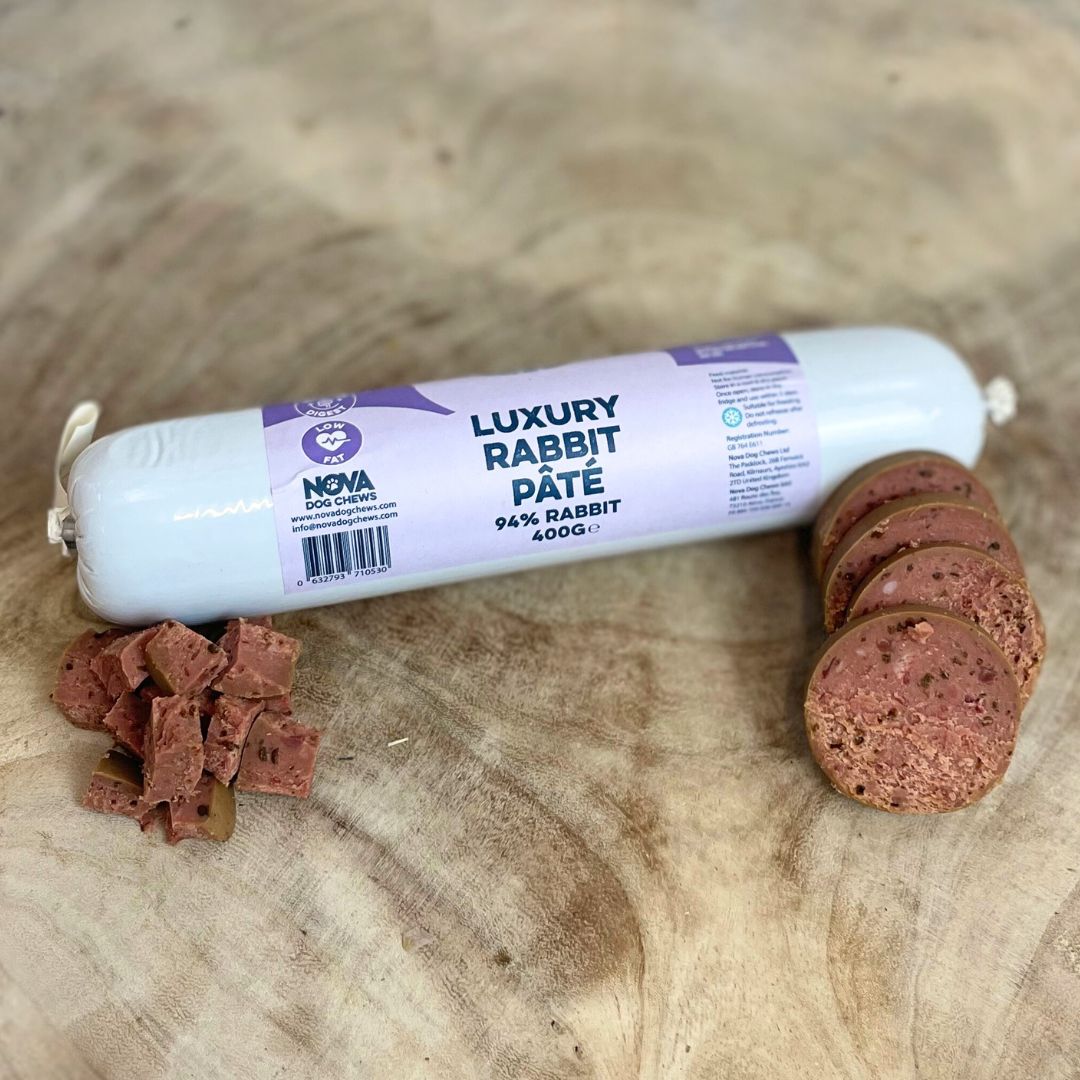 Luxury Rabbit Pâté 400g - For Dogs and Cats