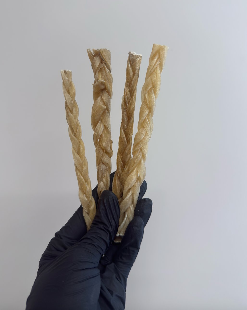 Thin Braided Lamb Skin – Light, Chewy & Great For Teeth