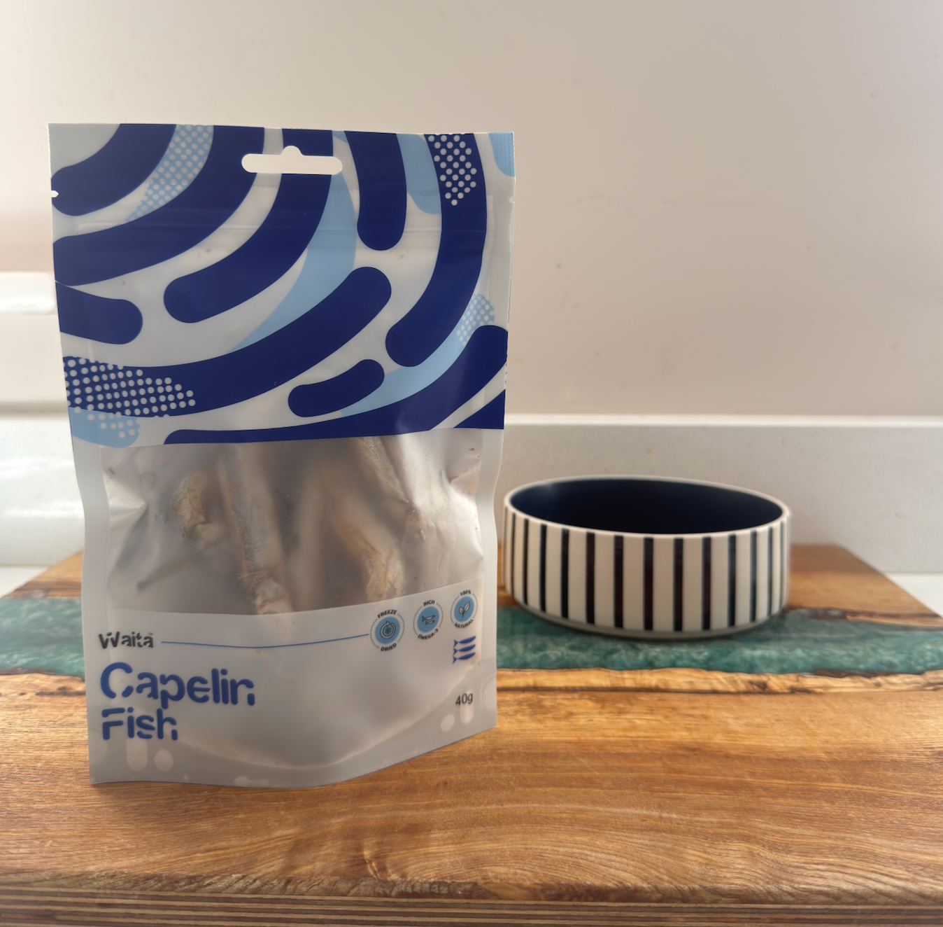 Waita Freeze‑Dried Capelin (40g) For Dogs & Cats