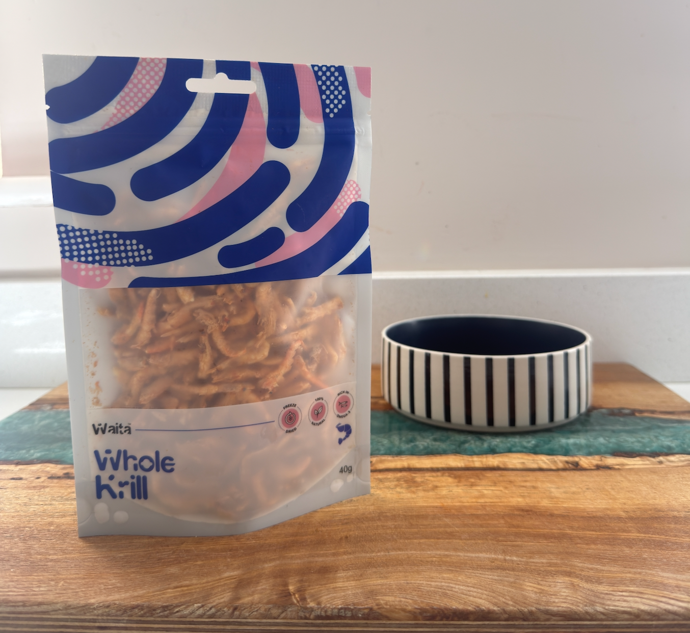 Waita Freeze‑Dried Whole Krill (40g) For Dogs & Cats