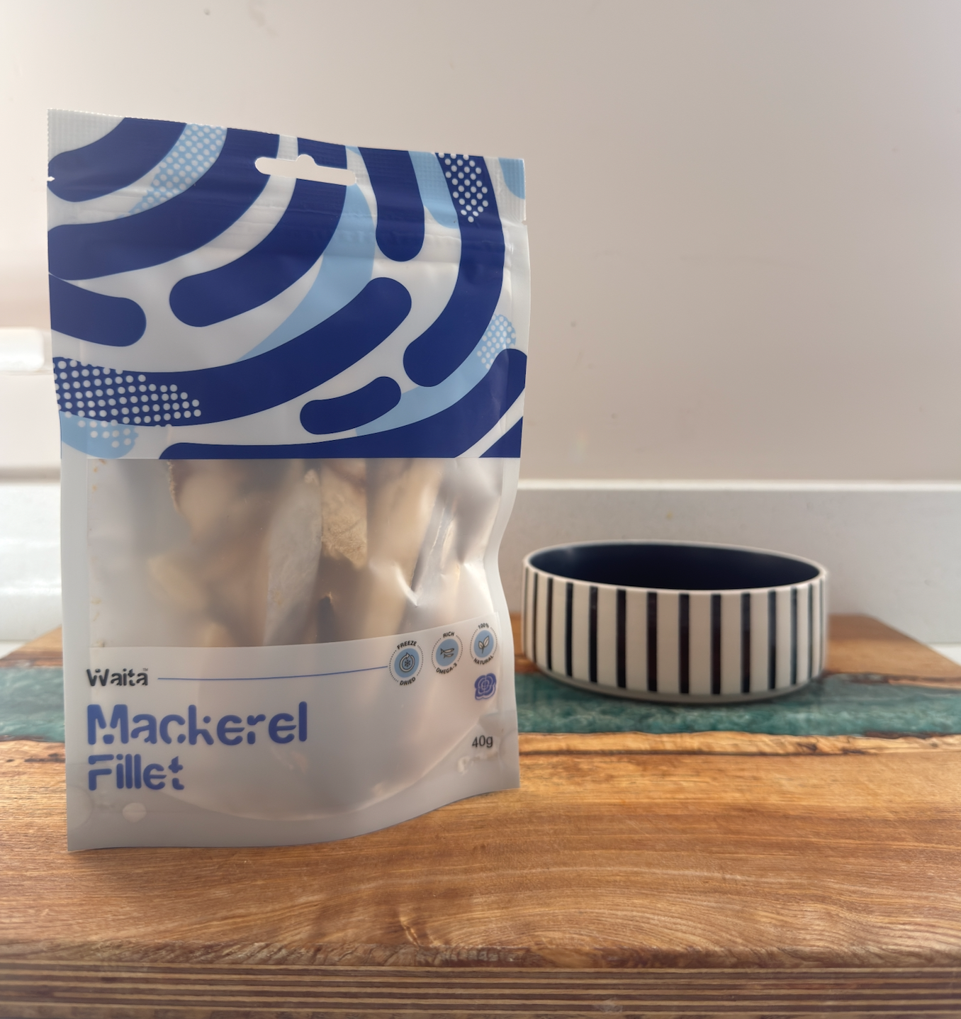 Waita Freeze‑Dried Mackerel (40g) For Dogs & Cats