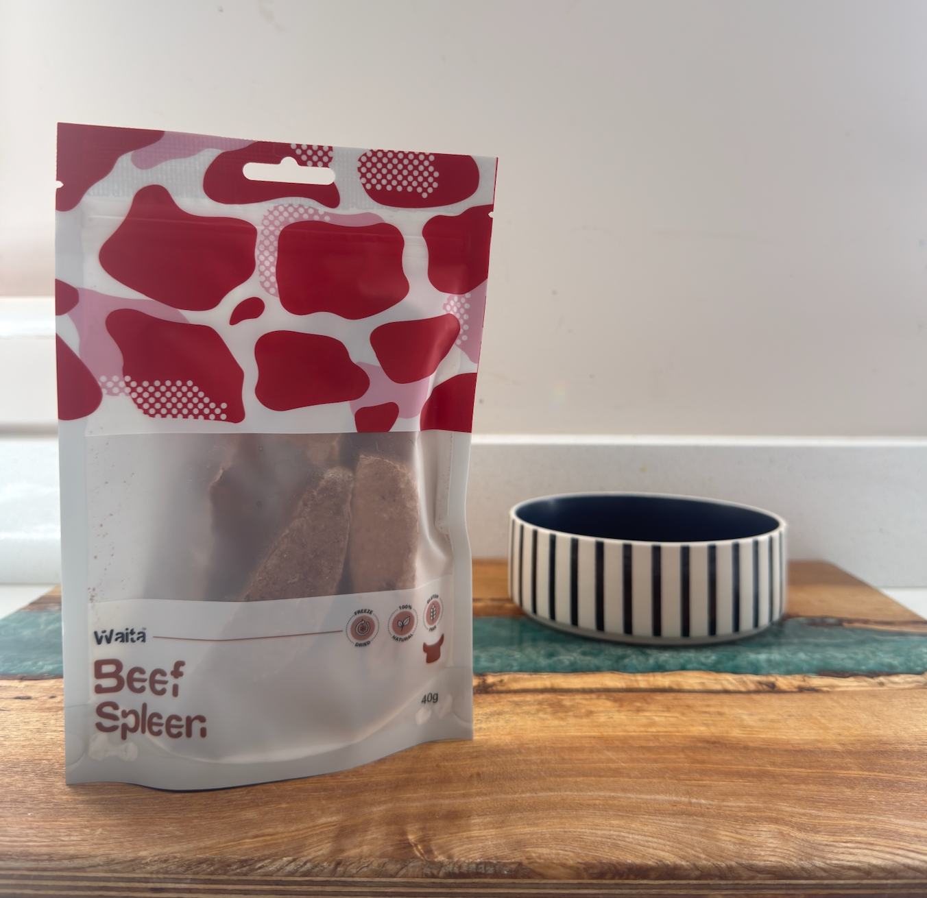 Waita Freeze‑Dried Beef Spleen (40g) For Dogs & Cats