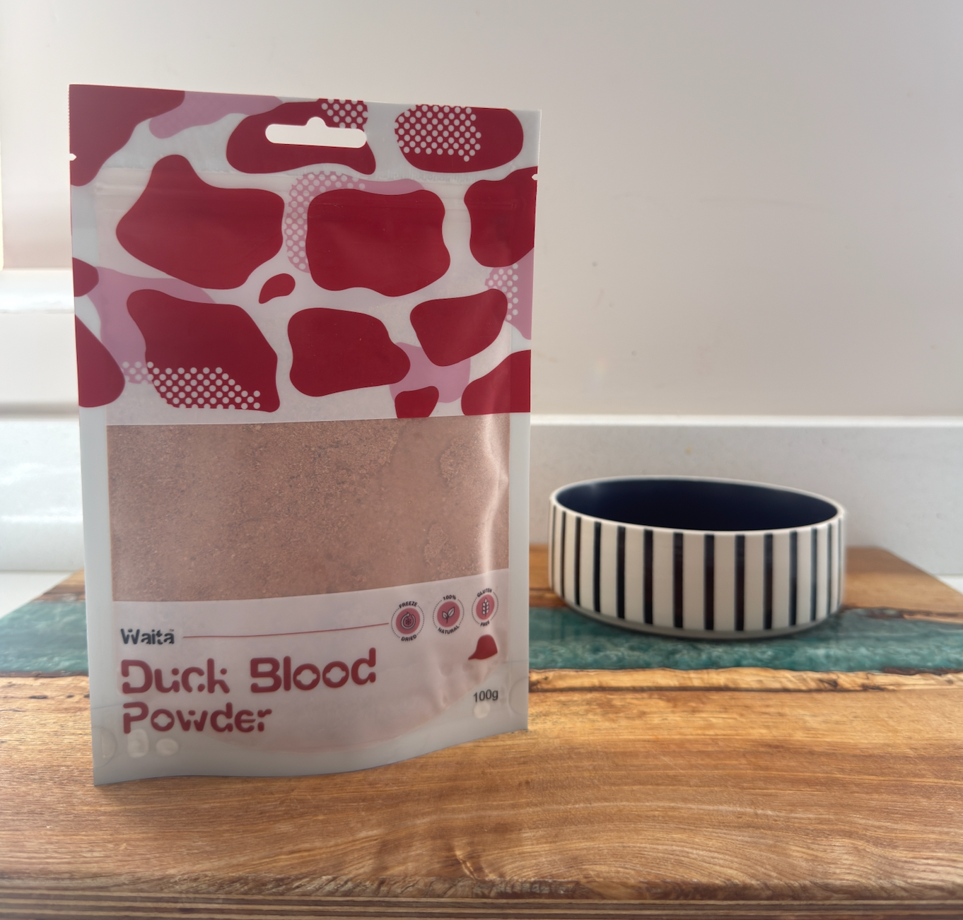 Waita Freeze‑Dried Duck Blood Powder (100g) For Dogs & Cats
