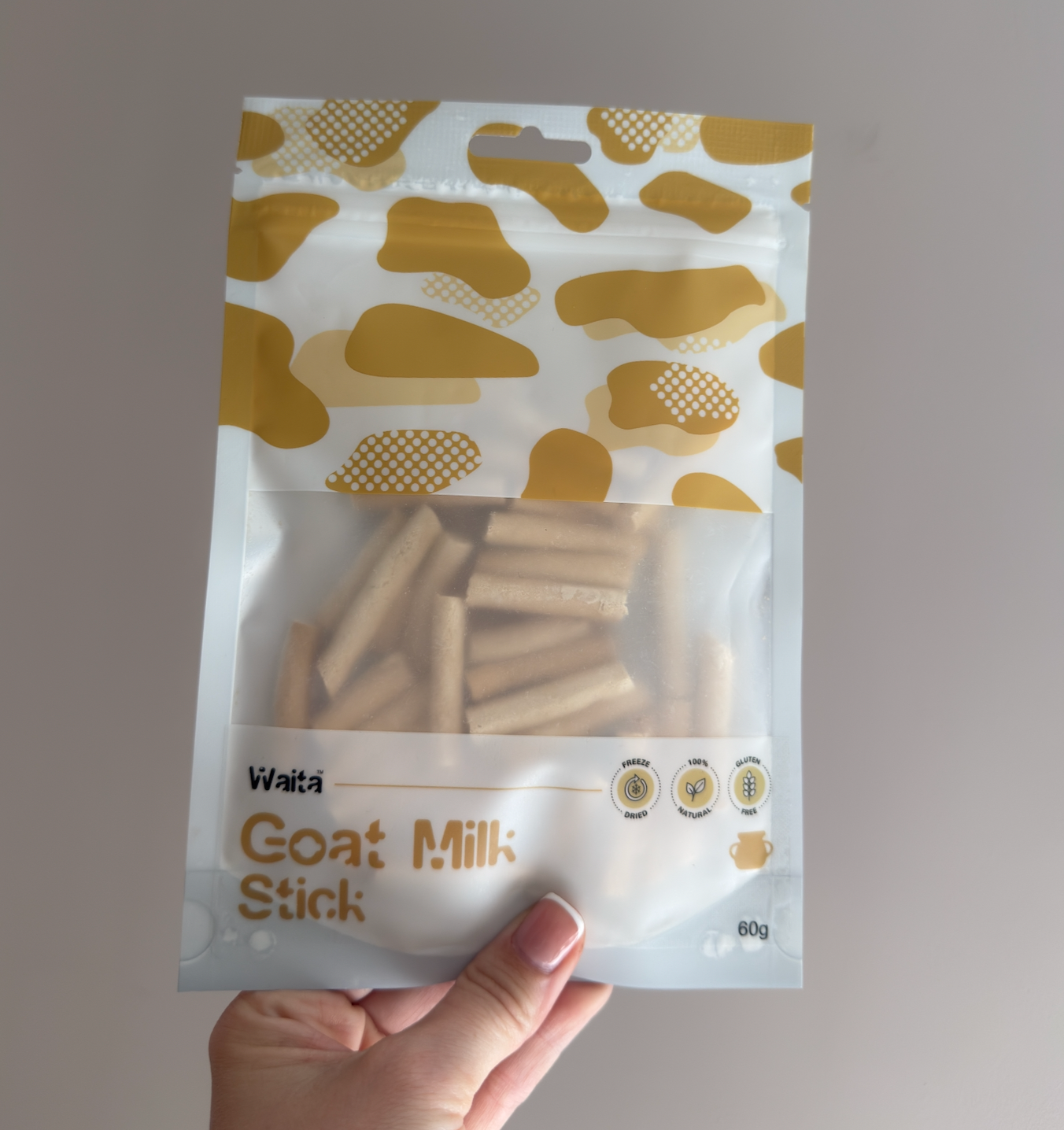 Waita Freeze‑Dried Goat Milk Sticks (60g) For Dogs & Cats