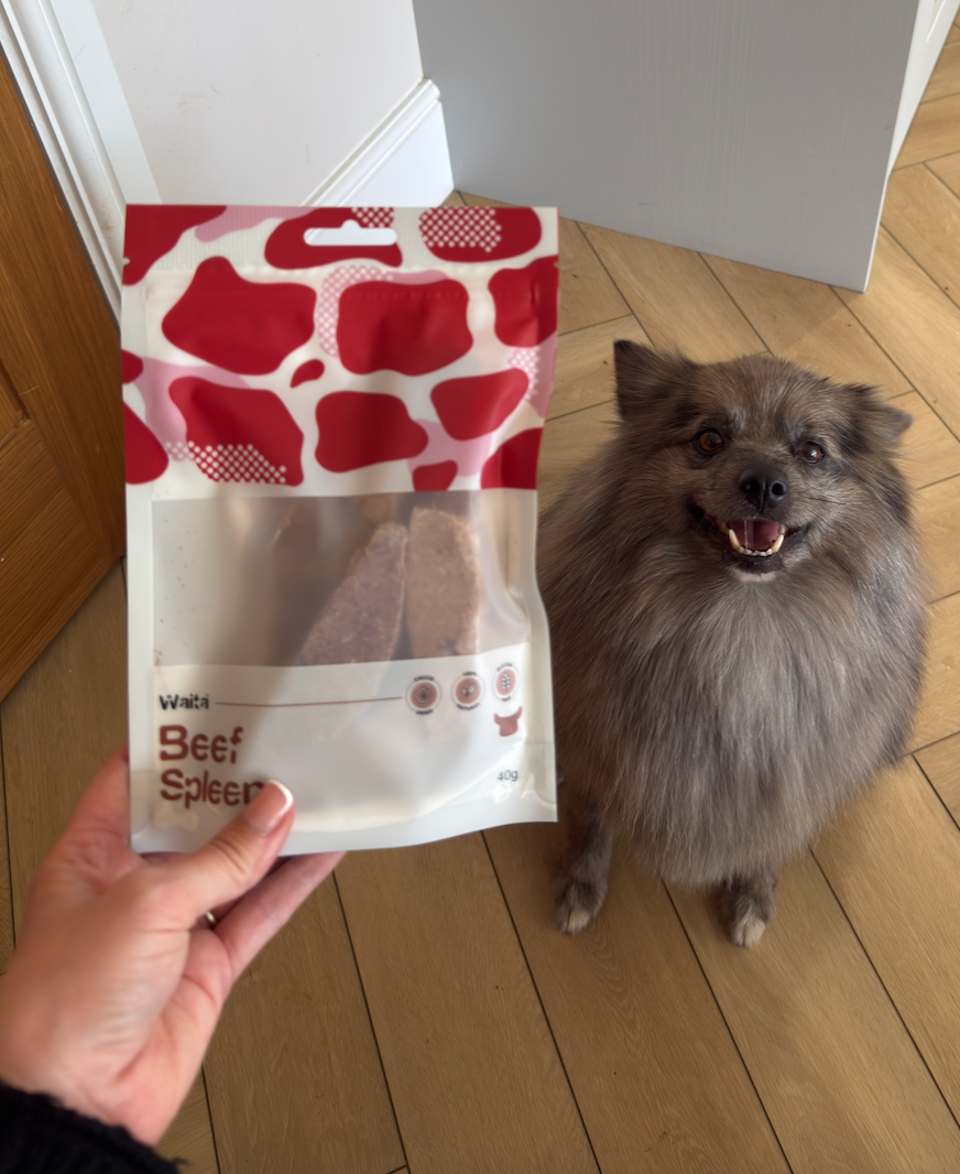 Waita Freeze‑Dried Beef Spleen (40g) For Dogs & Cats
