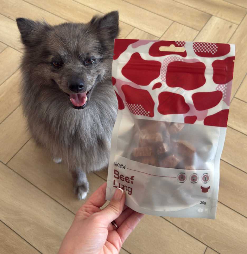 Waita Freeze‑Dried Beef Lung (20g) For Dogs & Cats