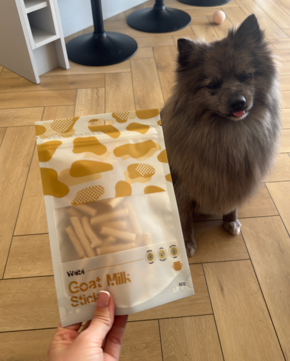 Waita Freeze‑Dried Goat Milk Sticks (60g) For Dogs & Cats