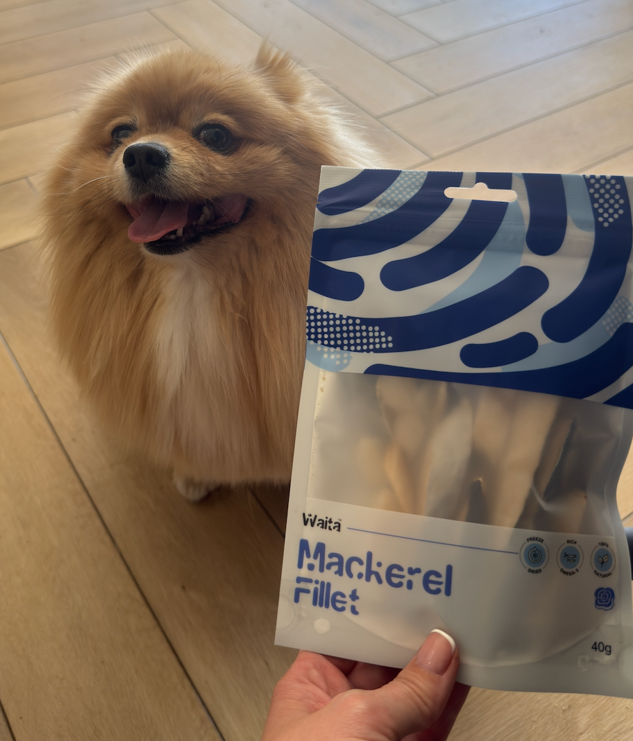 Waita Freeze‑Dried Mackerel (40g) For Dogs & Cats