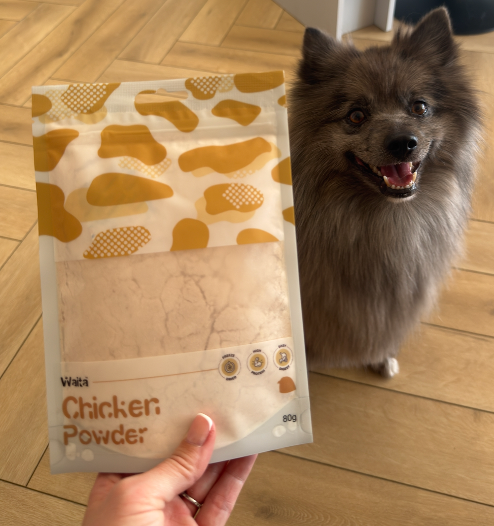 Waita Freeze‑Dried Chicken Powder Topping (80g) For Dogs & Cats