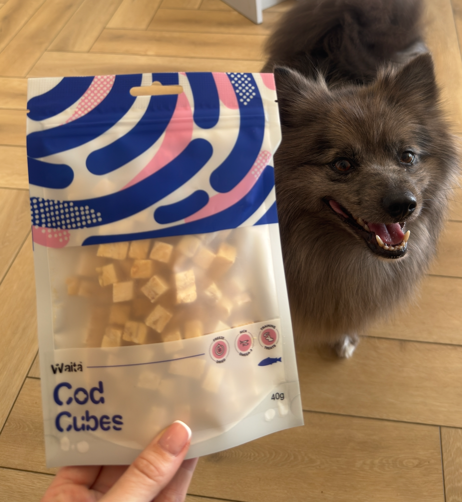 Waita Freeze‑Dried Cod Cubes (40g) For Dogs & Cats