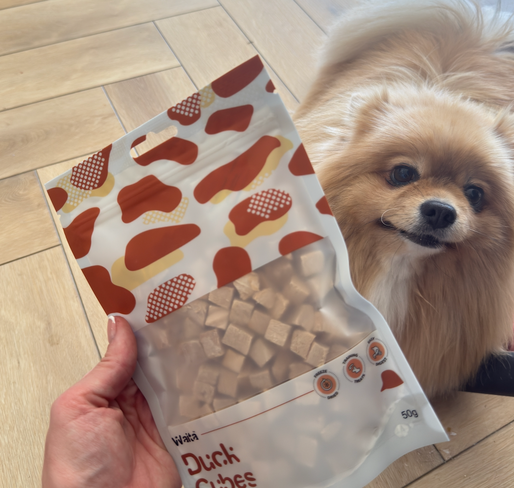 Waita Freeze Dried Duck Cubes (40g) For Dogs & Cats