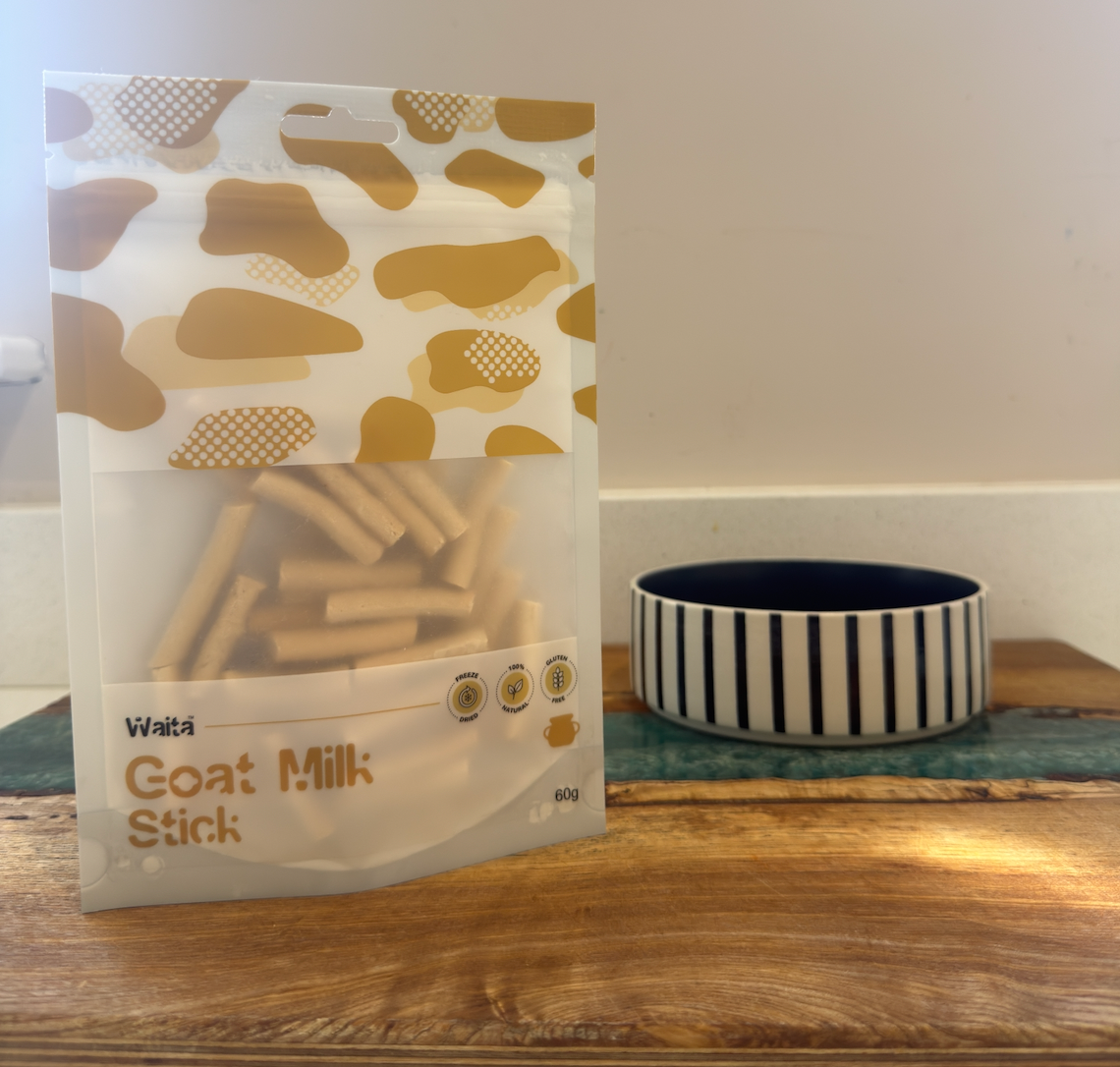 Waita Freeze‑Dried Goat Milk Sticks (60g) For Dogs & Cats