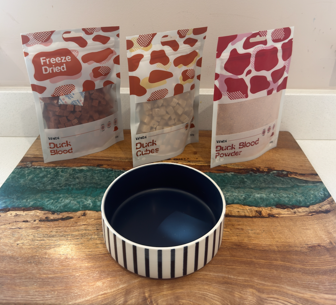 Waita Freeze‑Dried Duck Blood (50g) For Dogs & Cats