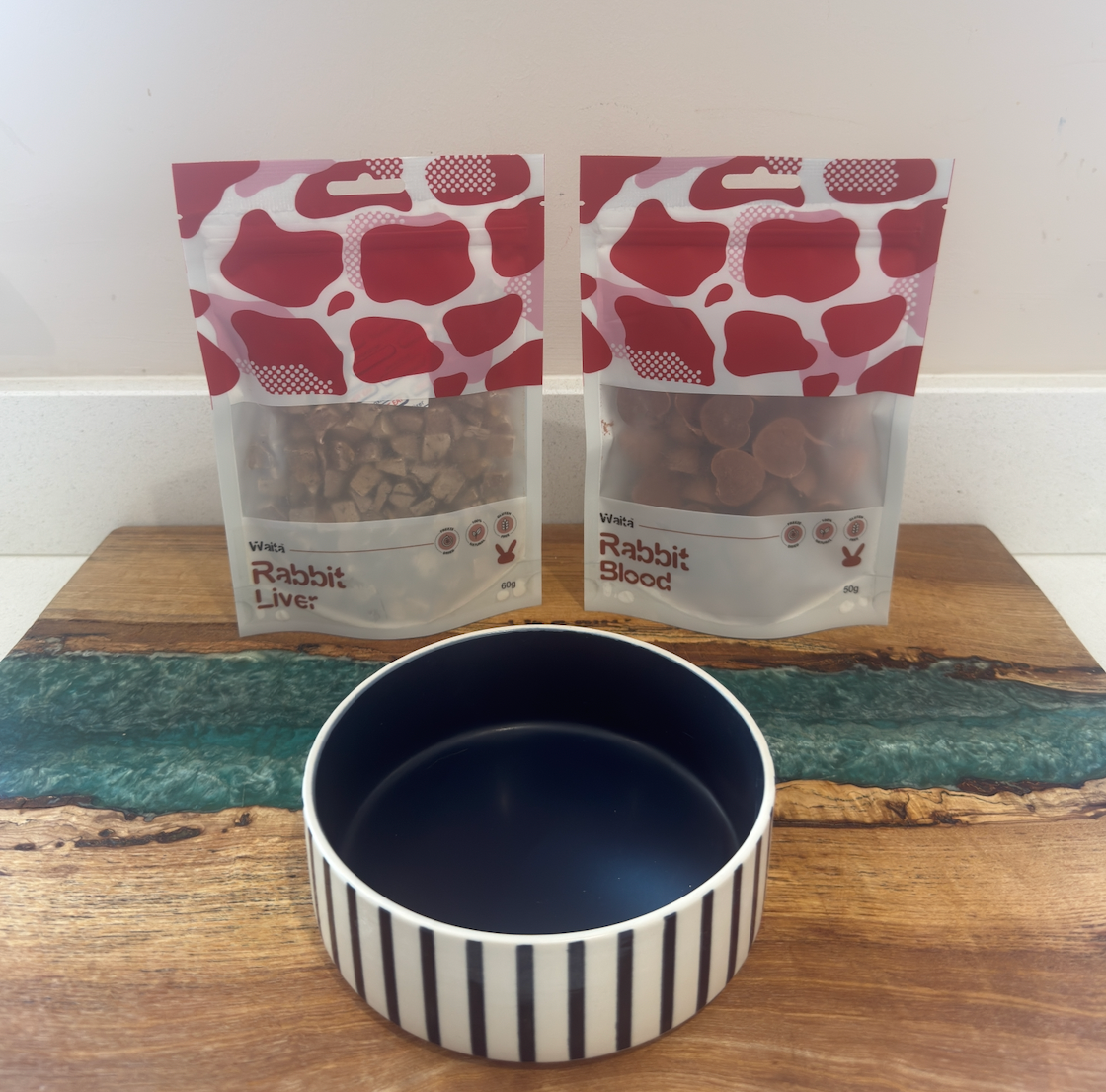 Waita Freeze‑Dried Rabbit Blood (50g) For Dogs & Cats