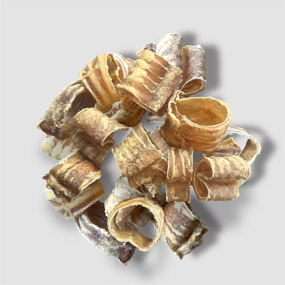 Beef Trachea Curls– Small Crunchy & Great For Joints