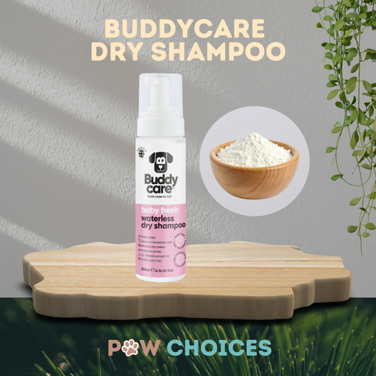 Buddycare Baby Fresh Waterless Dry Dog Shampoo | 200 ml | Paw Choices