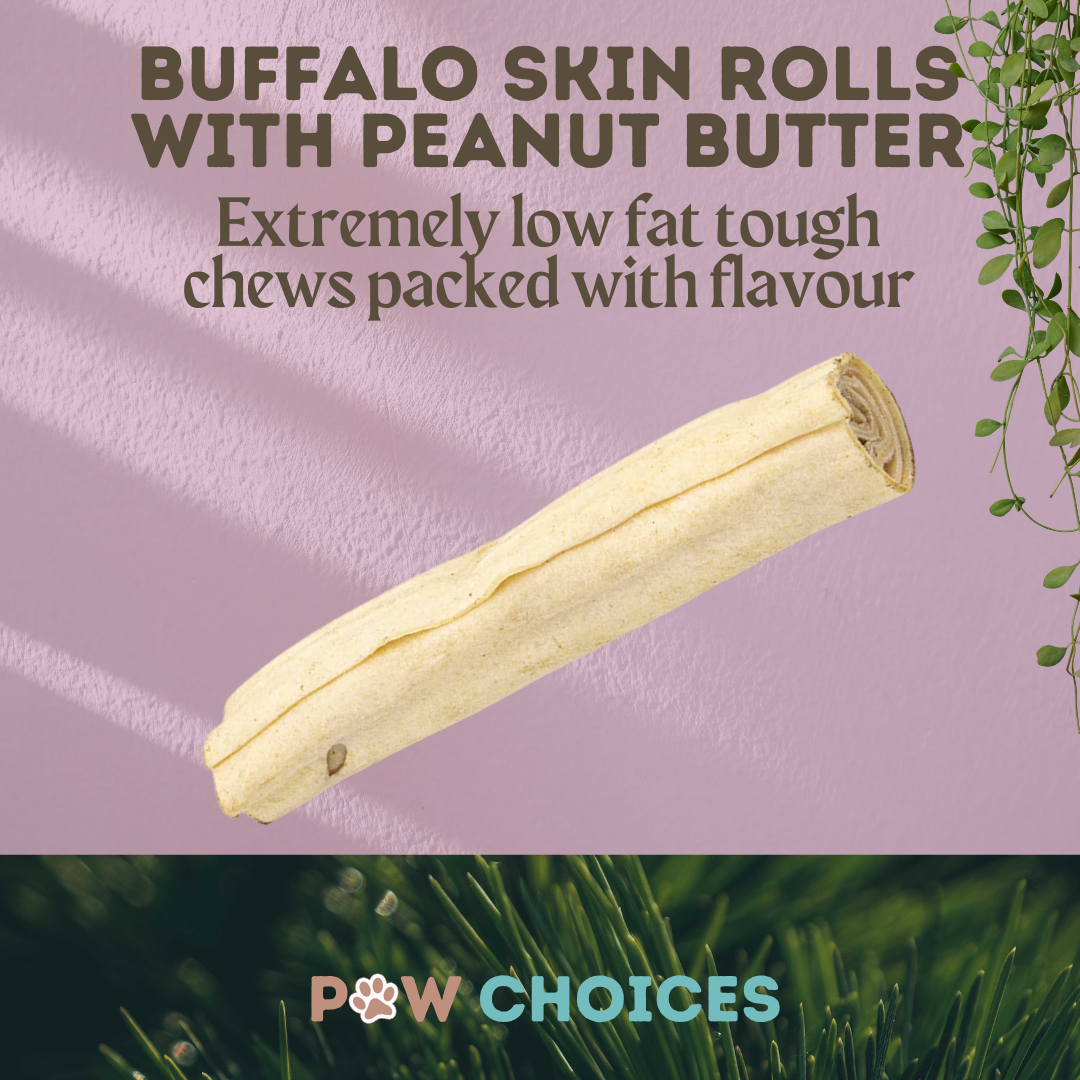 Buffalo 8" Rolls With Peanut Butter