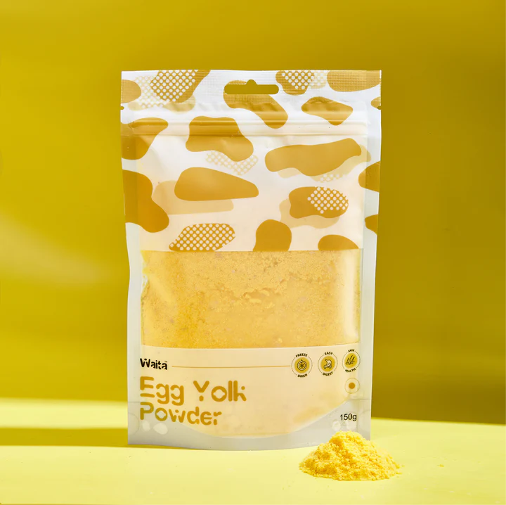 Waita Freeze‑Dried Chicken Egg Yolk Powder (150g) For Dogs & Cats