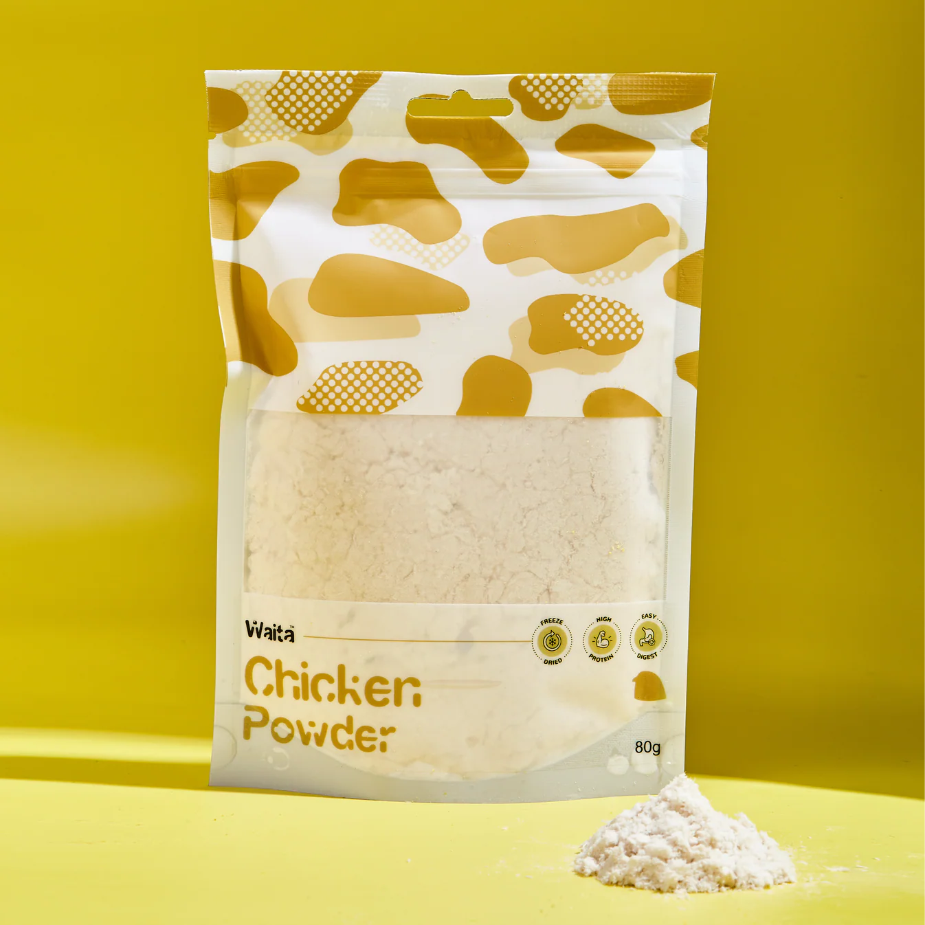 Waita Freeze‑Dried Chicken Powder Topping (80g) For Dogs & Cats