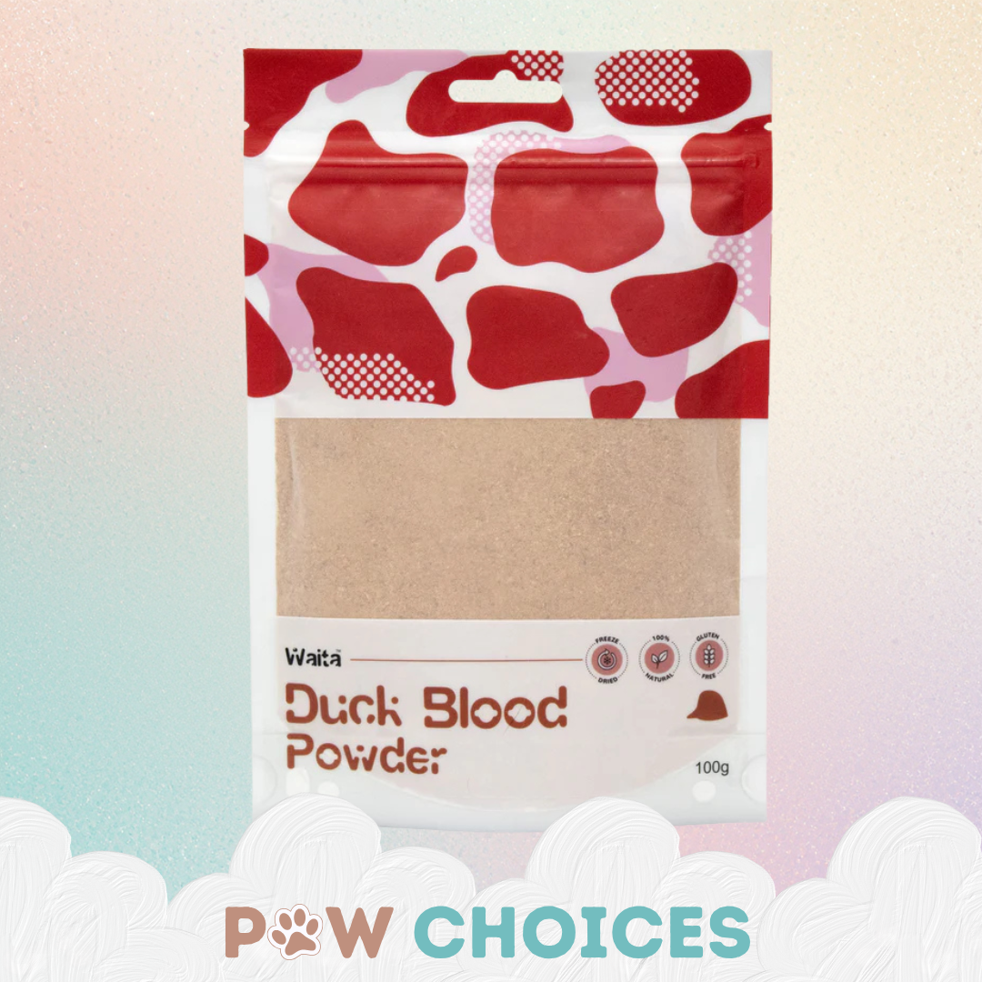 Waita Freeze‑Dried Duck Blood Powder (100g) For Dogs & Cats