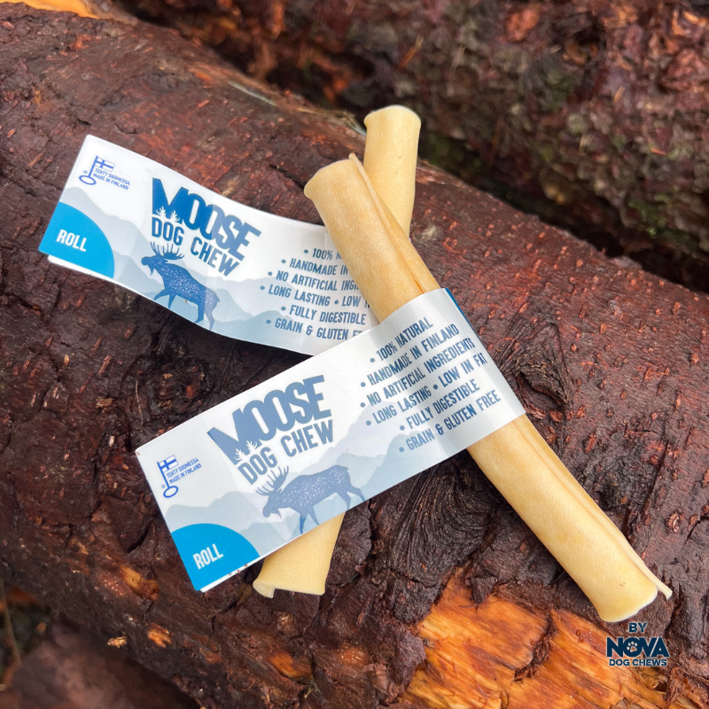 Rauh! Roll Moose Chew – Ultra-Durable Nordic Chew for Serious Chewing Power