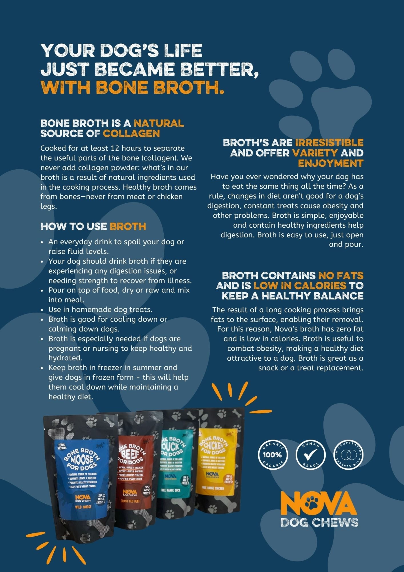 Nova - Moose Bone Broth (230ml)