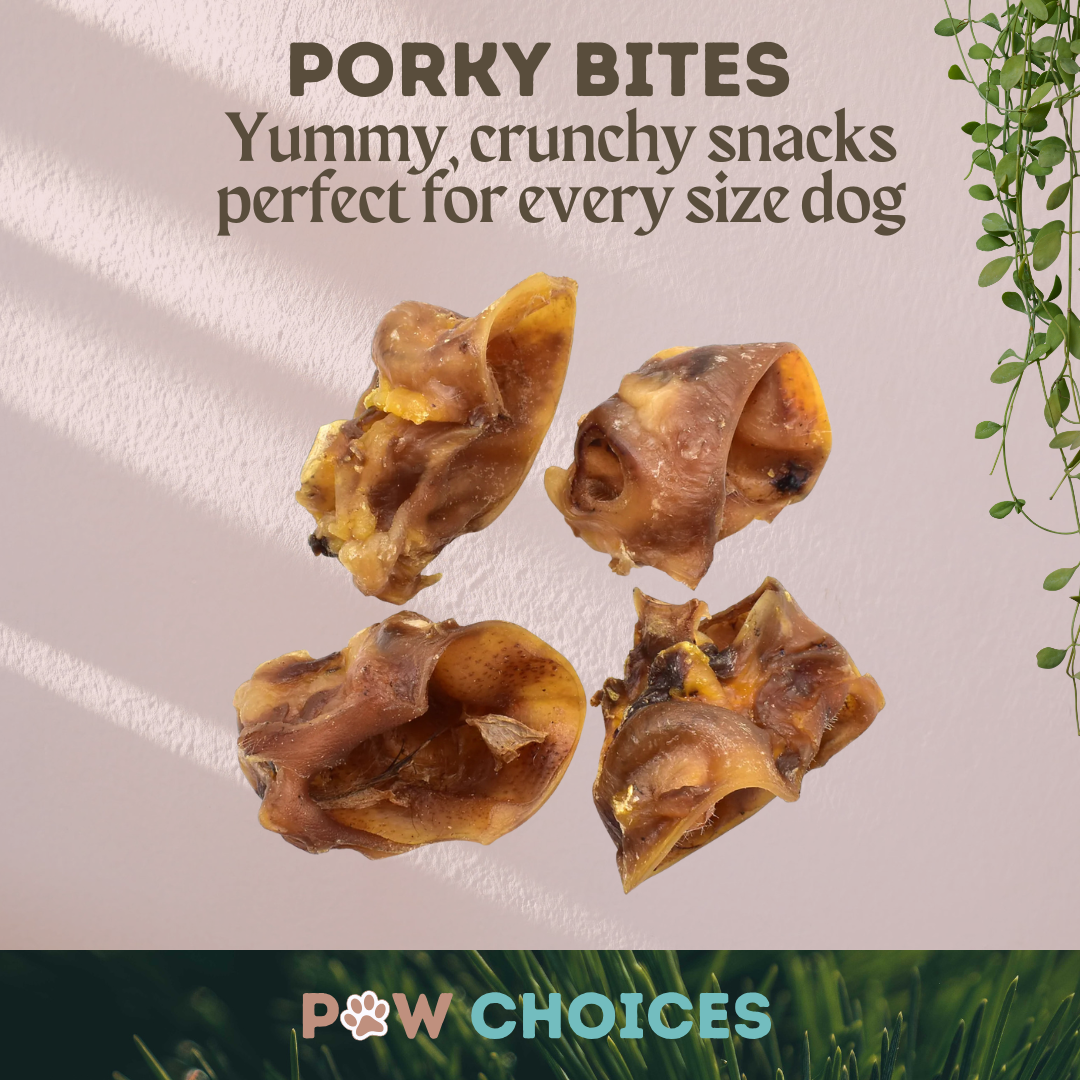 Porky Bites aka Pork Inner Ear – Crunchy, Protein-Packed & Naturally Nutritious