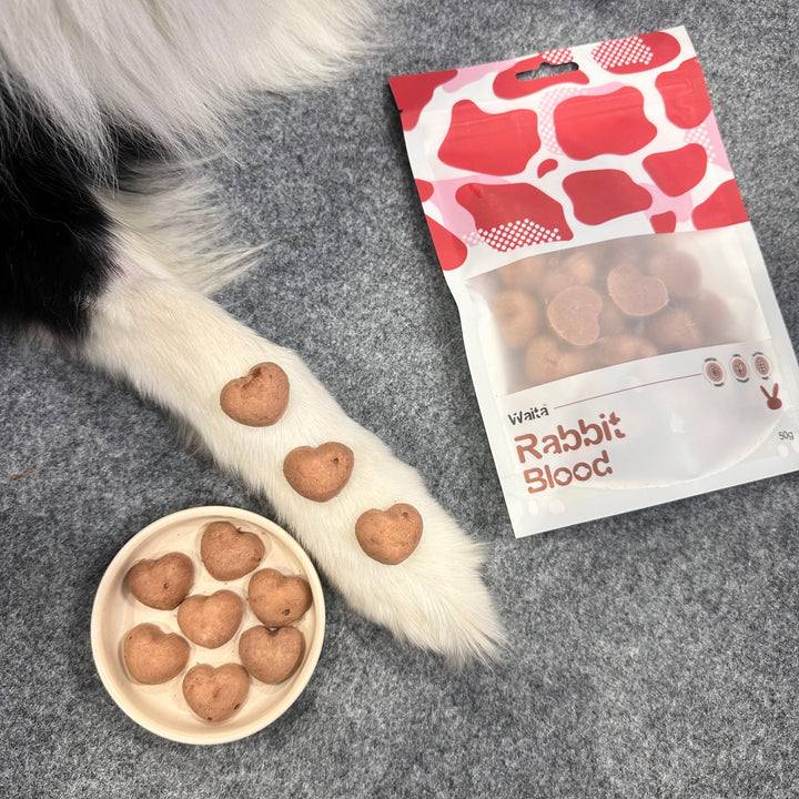 Waita Freeze‑Dried Rabbit Blood (50g) For Dogs & Cats