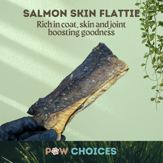 Salmon Skin Flatties – Omega-Rich, Gentle & Highly Digestible