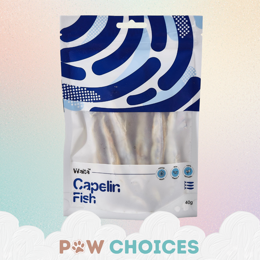Waita Freeze‑Dried Capelin (40g) For Dogs & Cats