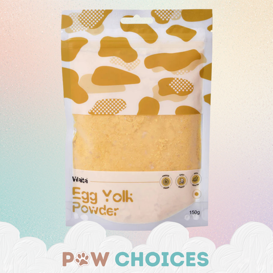Waita Freeze‑Dried Chicken Egg Yolk Powder (150g) For Dogs & Cats
