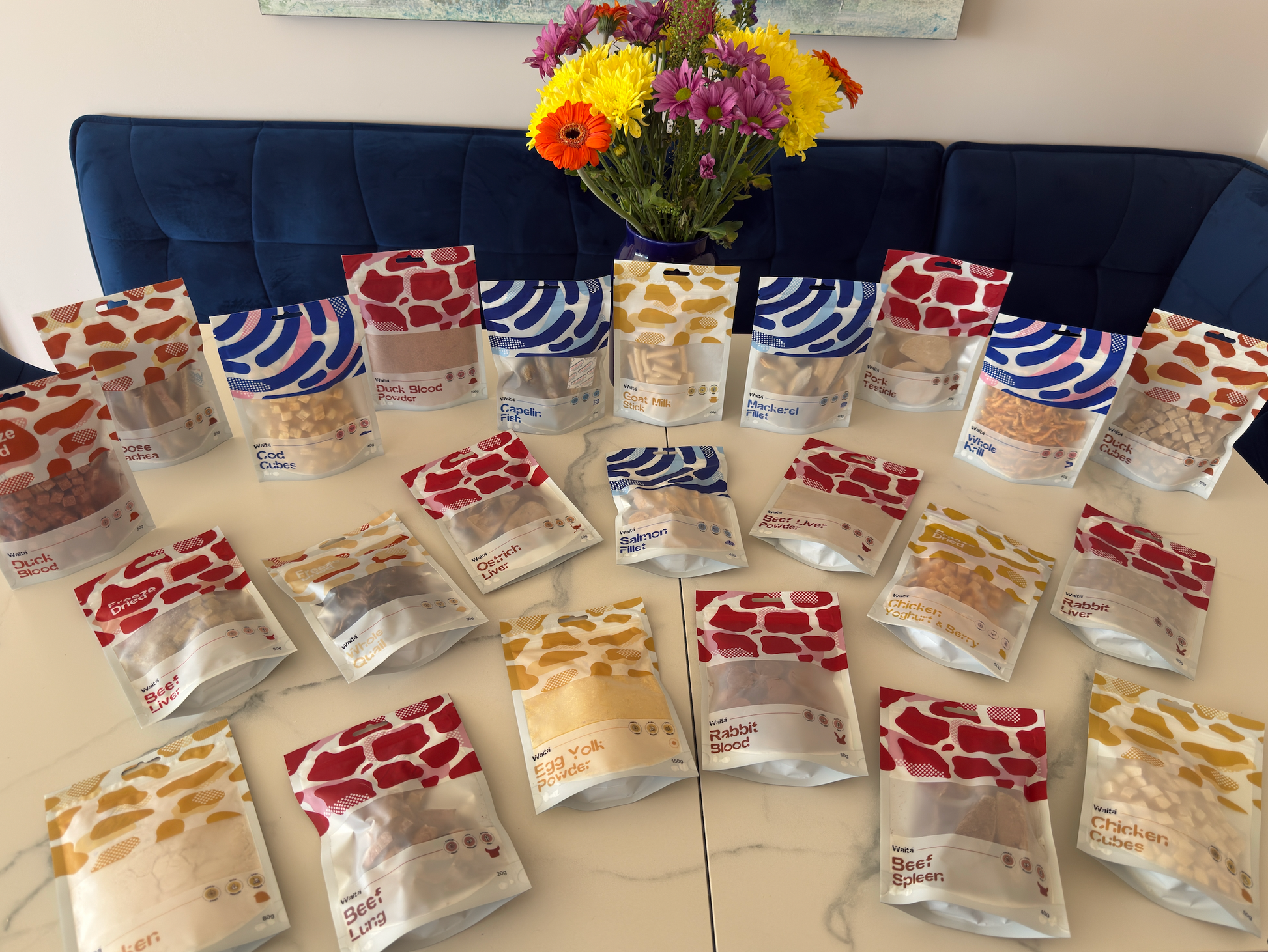 waita dog treats full range