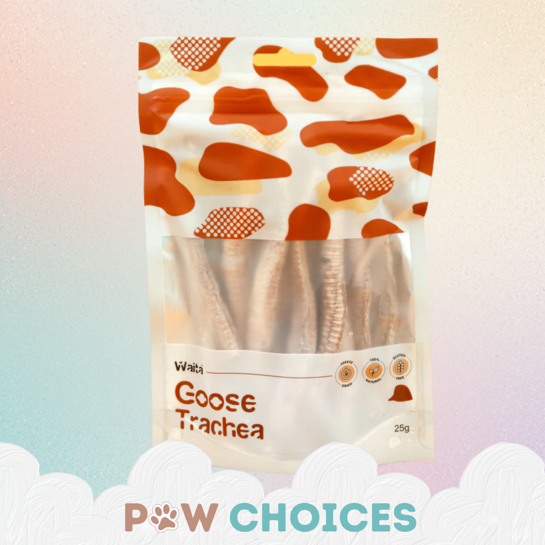 Waita Freeze‑Dried Goose Trachea (25g) For Dogs & Cats