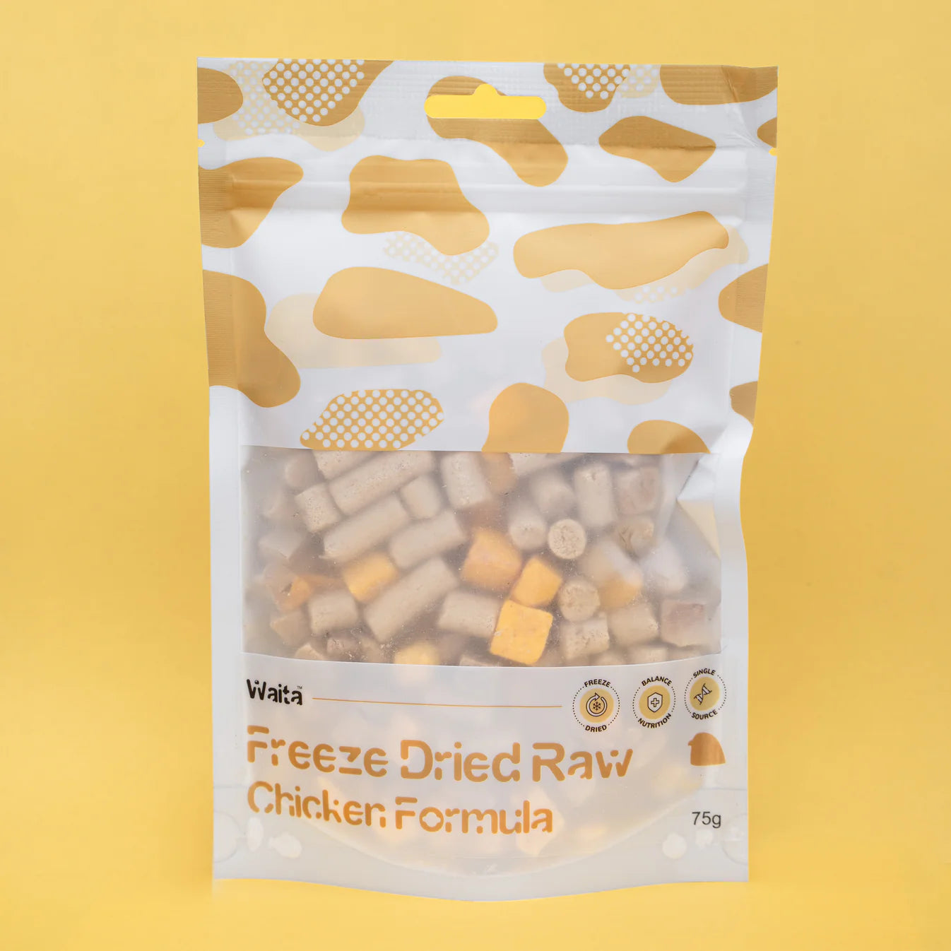 Waita Freeze Dried Chicken Formula Pet Treats (75g) For Dogs & Cats