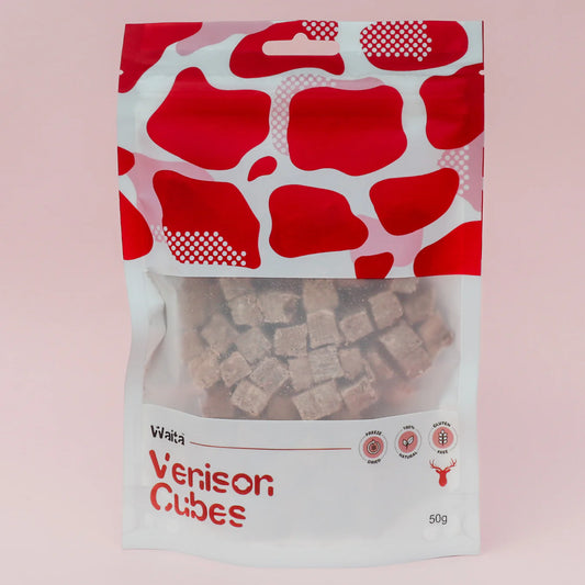 Waita Freeze Dried Venison Cubes (50g)